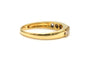 Bague 56 Bague contemporaine or jaune sertie de diamants (+-0.47ct) 58 Facettes 22544