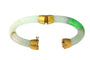 Jade vintage avec garnitures en or 18 carats : les chroniques silencieuses d'un bracelet victorien