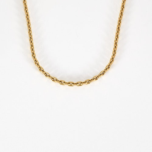 Collier Sautoir en or jaune à maille forçat 58 Facettes AUX1117