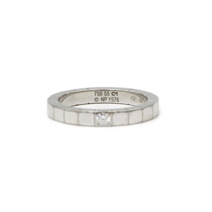 Bague CARTIER - alliance lanière 58 Facettes 240228R