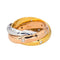Bague 49 Cartier Bague Trinity Or rose, Or jaune, Or blanc Diamant 58 Facettes 4437821CN