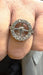 Bague 52 Bague ancienne or blanc et diamants 58 Facettes