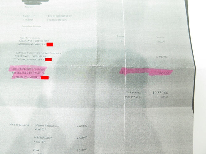 Collier collier CARTIER crn7063100 pendentif en or rose 18k diamant 0.32 ct 58 Facettes 270983