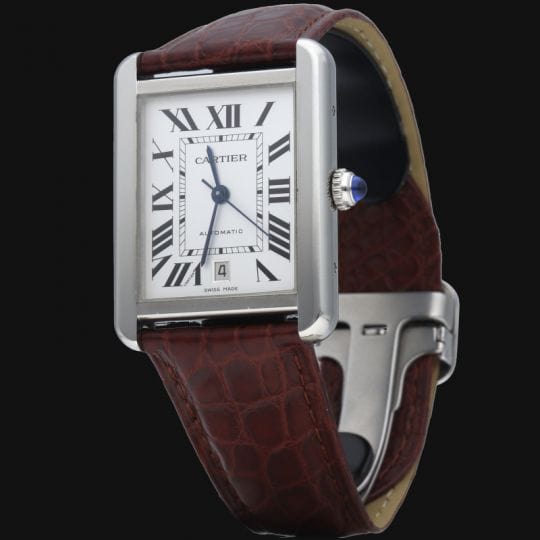 Montre Cartier Montre Tank Solo Xl 58 Facettes MT40907