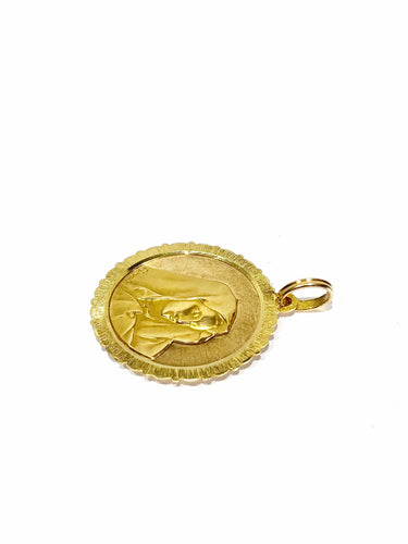 Emile Dropsy - Médaille Vierge or jaune