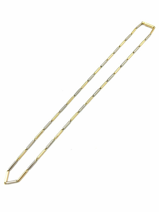 Collier GILBERT ALBERT - Chaine 2 ors 58 Facettes