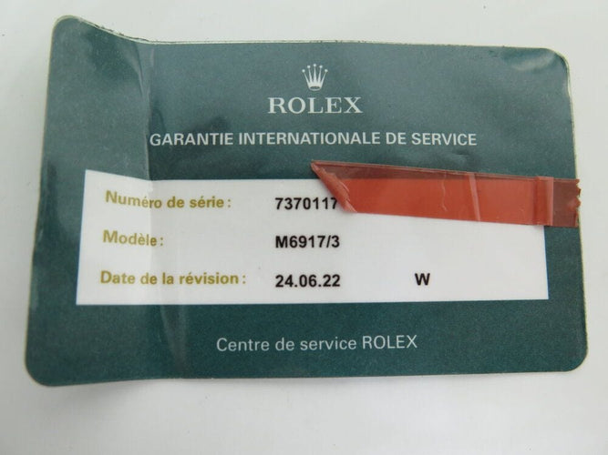 Montre vintage montre ROLEX lady date jubile 6917 26 mm en or & acier automatique 58 Facettes 268181