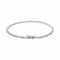 Bracelet Tennis Or blanc Diamant