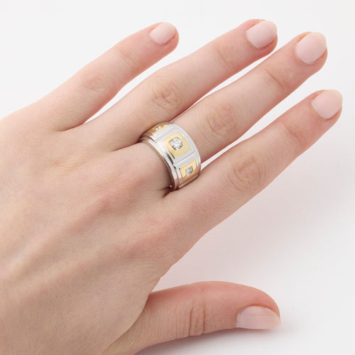 Bague 56 Bague jonc diamants 58 Facettes