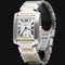 Montre Cartier Montre Tank Francaise Gm 58 Facettes MT43970