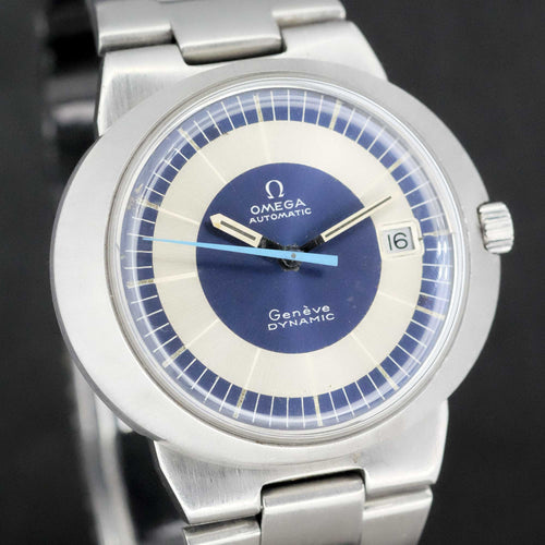 Montre Omega - Montre Genève Dynamic automatique acier, 1969 58 Facettes