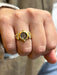 Bague Bague antique or jaune et diamants 58 Facettes