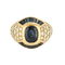 Bague 54 Bague en or jaune, saphirs et diamants 58 Facettes B250464