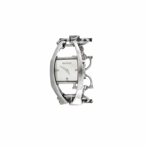 Montre GUCCI – Montre Horsebit en argent 58 Facettes 23/317