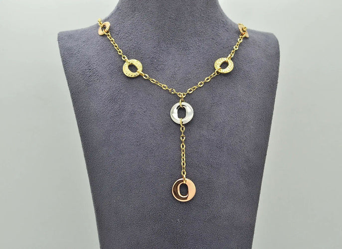 Collier Collier à trois pièces d'or 58 Facettes 10447