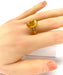 Bague 58 Bague en or jaune et citrine 58 Facettes AB324