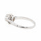 Bague Solitaire Or blanc Diamant