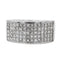 Bague 54 Bague Or blanc Diamant 58 Facettes 3017711RV