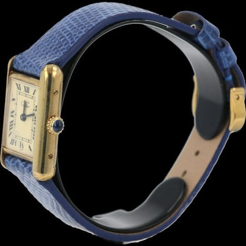 Montre Cartier Montre Tank Vermeil 58 Facettes MT42589