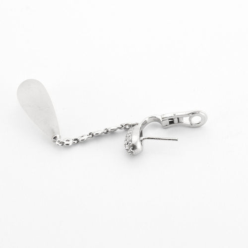 Boucles d'oreilles Boucles d'oreilles Gouttes Cristal de roche Diamants 58 Facettes Q904A