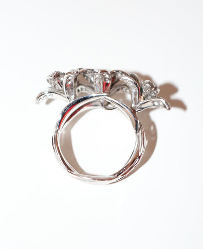 Bague 48 MELLERIO - Bague Bouquet de Fleurs collection Médicis 58 Facettes 562