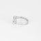 Bague 56 DINH VAN - Menottes - Bague or blanc et diamants 58 Facettes 250011