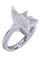 Bague 51 BAGUE ÉTOILE DIAMANTÉE 58 Facettes 082991