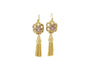 Boucles d'oreilles Boucles d'oreilles pendantes or et grenats Napoléon III 58 Facettes SQ0842333