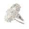 Bague 56 Allure Vintage : Bague en diamant Art Déco des années 1950 58 Facettes 24002-0086
