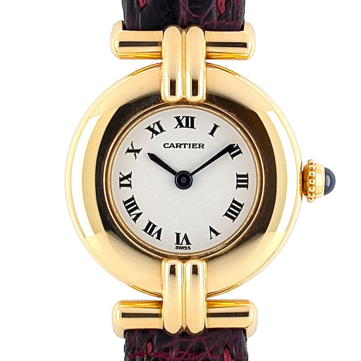 Montre Cartier Colisée Full Set 18k Gold also called Rivoli Ref 1985 58 Facettes