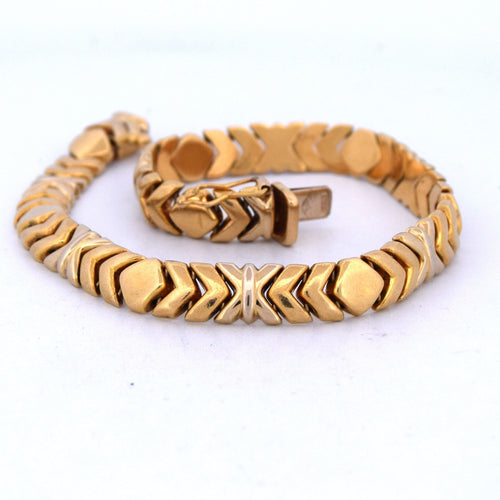 Bracelet vintage en or jaune