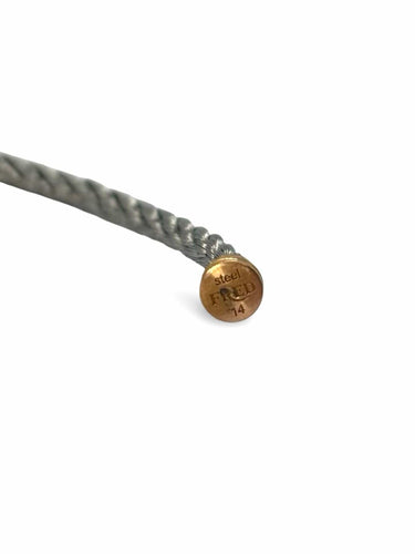 Bracelet Fred Force 10 or rose et diamants 0,12 ct 58 Facettes 1096