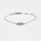 Bracelet Bracelet or gris avec diamants 58 Facettes L3