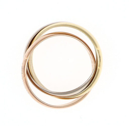 Bague 52 CARTIER - Bague - Trinity - Or blanc 18 carats, Or jaune, Or rose 58 Facettes
