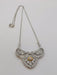 Collier Collier vintage de luxe, or blanc et diamants 58 Facettes 50162