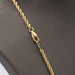 Solid gold cord necklace 58 Facettes E360052