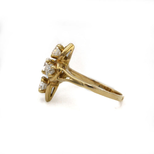 Bague 52 Bague - Or jaune & Diamants 58 Facettes 250113R