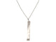 Collier collier sautoir MESSIKA kate 5781 pendentif vertical or blanc 18k diamant 0.59ct 58 Facettes 268837