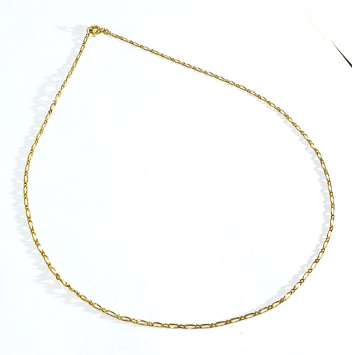 Collier Chaine en or Maille Cheval 58 Facettes