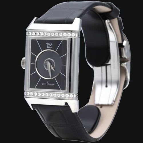 Montre Jaeger Lecoultre Montre Reverso Classic Medium Duetto 58 Facettes MT43592