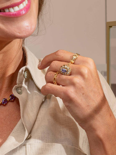 Bague 51 Messika Bague Move Link Multi Or jaune Diamant 58 Facettes 4166989RV