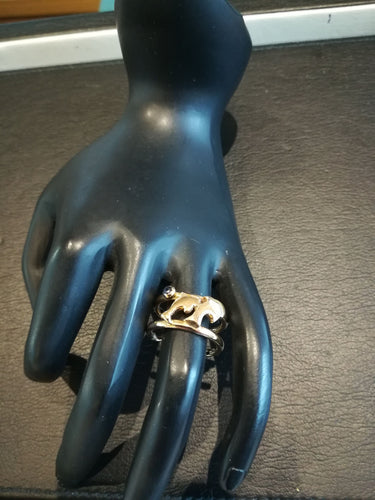 Bague 52 Bague Or Jaune Caplain saint André 58 Facettes