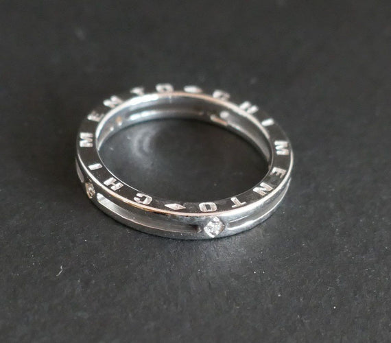 Chimento - alliance, Diamants, Or Blanc