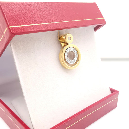 Pendentif Pendentif or jaune & diamants 58 Facettes