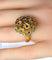 Bague 53 Bague - Bague multifleurs en or jaune et saphirs, rubis, diamants 58 Facettes AB671