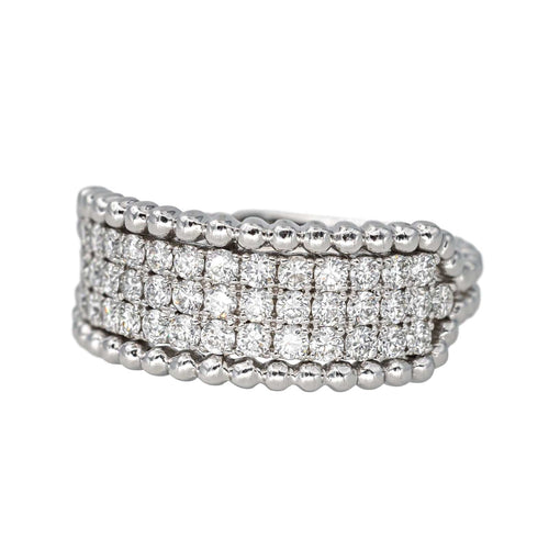 Bague 53 Bague Or blanc Diamant 58 Facettes 4292751CN