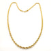 Collier Collier en or jaune 18 carats 58 Facettes