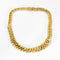 Collier Collier en or jaune à motif de feuilles 58 Facettes SQU3662