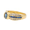 Bague 51 Bague Or jaune Saphir, Diamant 58 Facettes 2866506CN