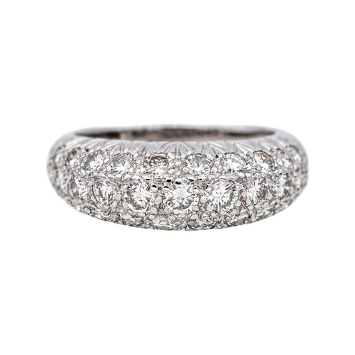 Bague 51 Bague Or blanc Diamant 58 Facettes 4324638CN